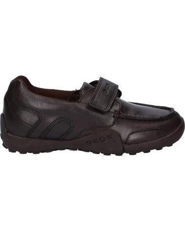 boy shoes GEOX J9309B 00043 J SNAKE  C6010 COFFEE