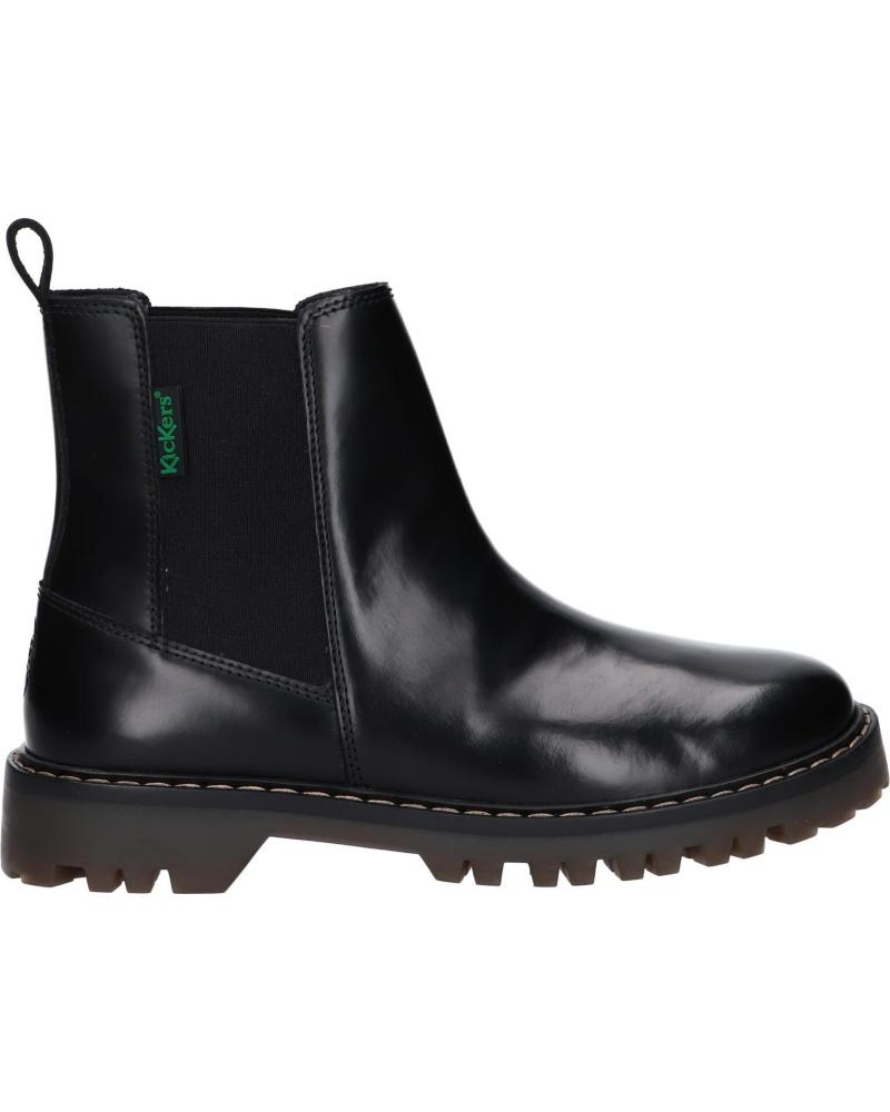 Botas KICKERS  de Mulher 911282-50 KICK DECKFIT  8 NOIR