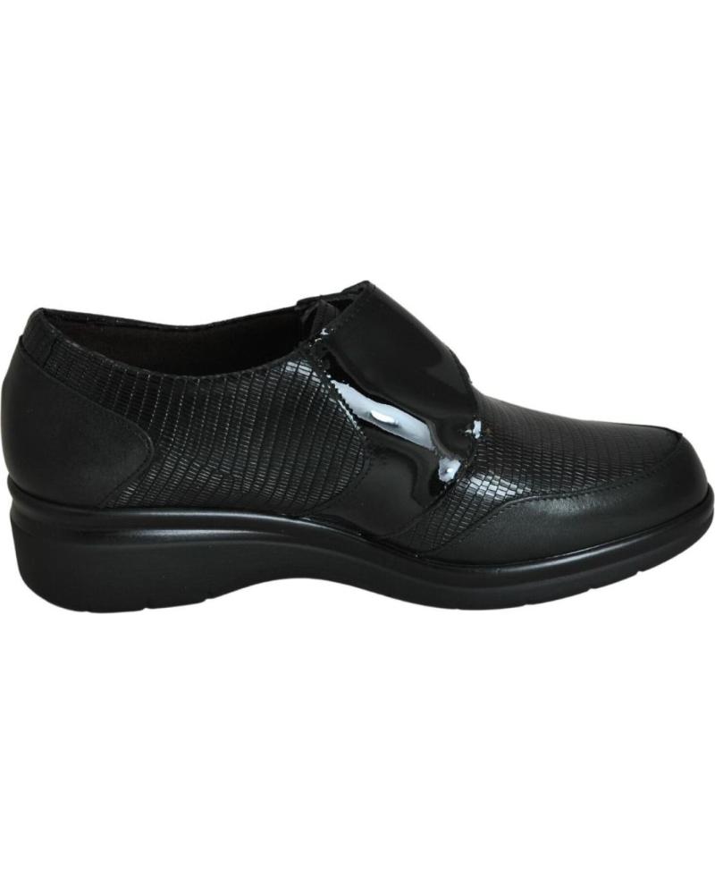 Zapatos de Mujer PITILLOS - 5314 BLUCHER DE PIEL PARA MUJER PLANTILLA EXTRAI NEGRO