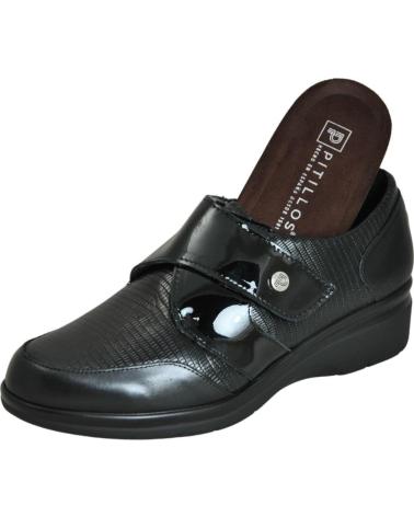 Zapatos de Mujer PITILLOS - 5314 BLUCHER DE PIEL PARA MUJER PLANTILLA EXTRAI NEGRO
