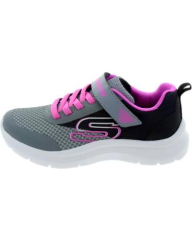 girl and boy Trainers SKECHERS ZAPATILLAS NIA TRENDING COLOR 303534L  GRIS