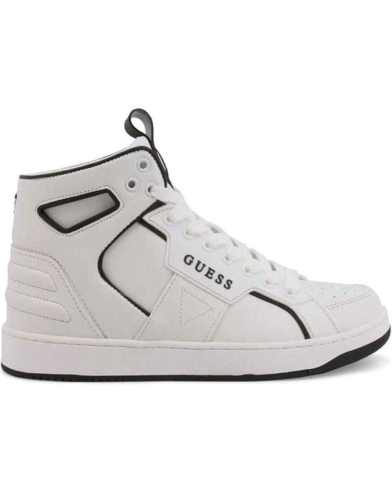 Woman Zapatillas deporte GUESS - BASQET-FL7BSQ-LEA12  WHITE