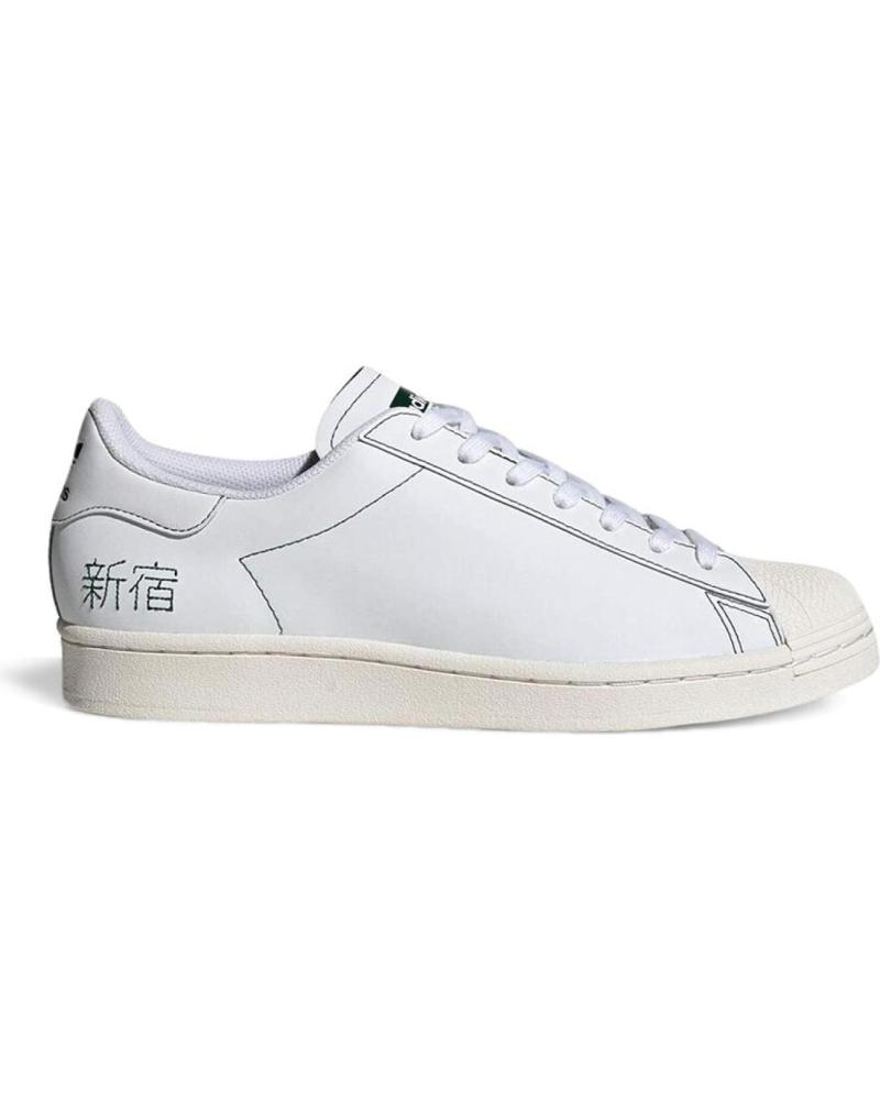 Scarpe sport ADIDAS  per Donna SUPERSTAR PURE  WHITE