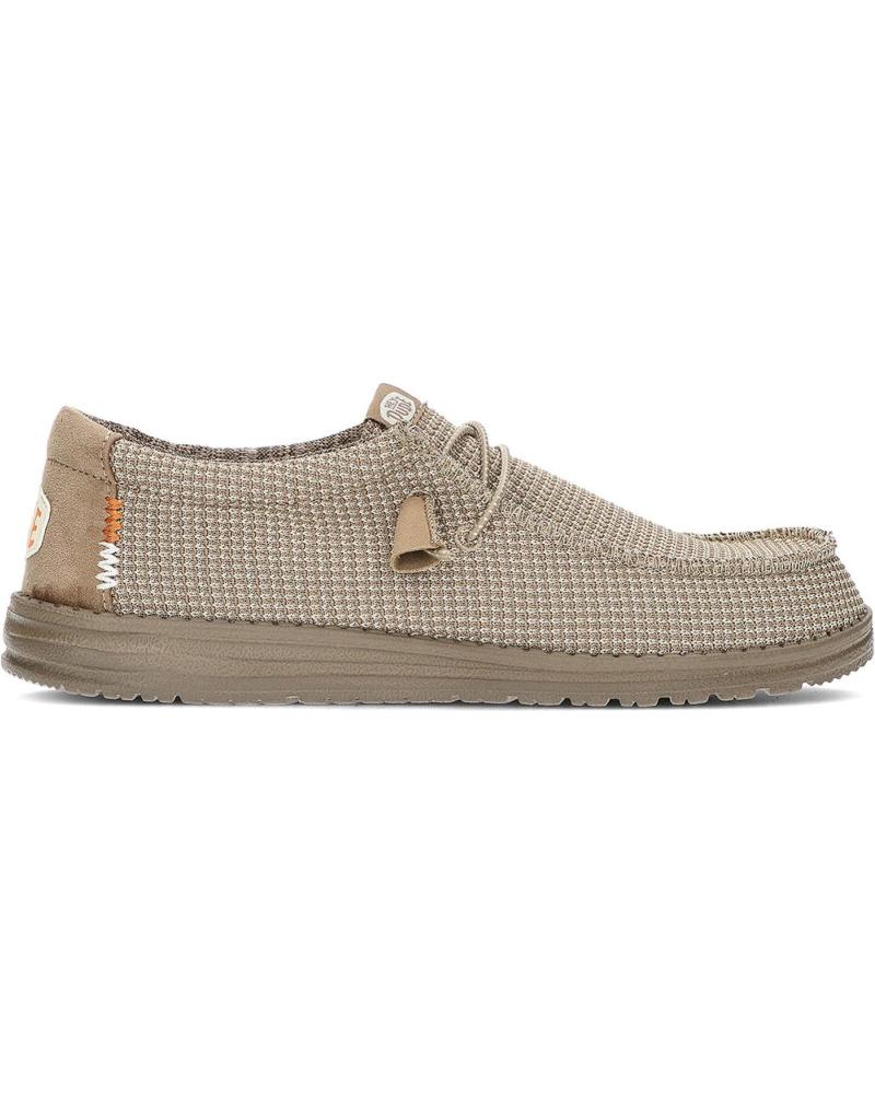 Chaussures HEY DUDE  pour Homme ZAPATOS DUDE WALLY SPORT MESH 40403  TAN