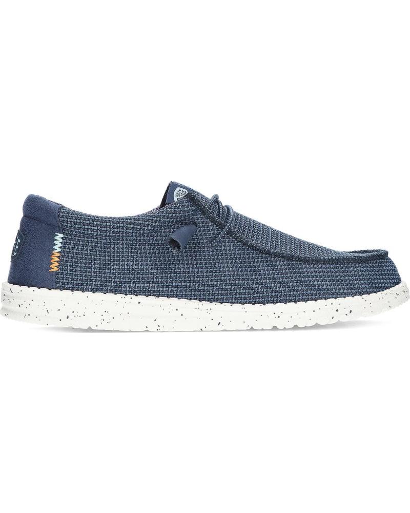 Chaussures HEY DUDE  pour Homme ZAPATOS DUDE WALLY SPORT MESH 40403  NAVY