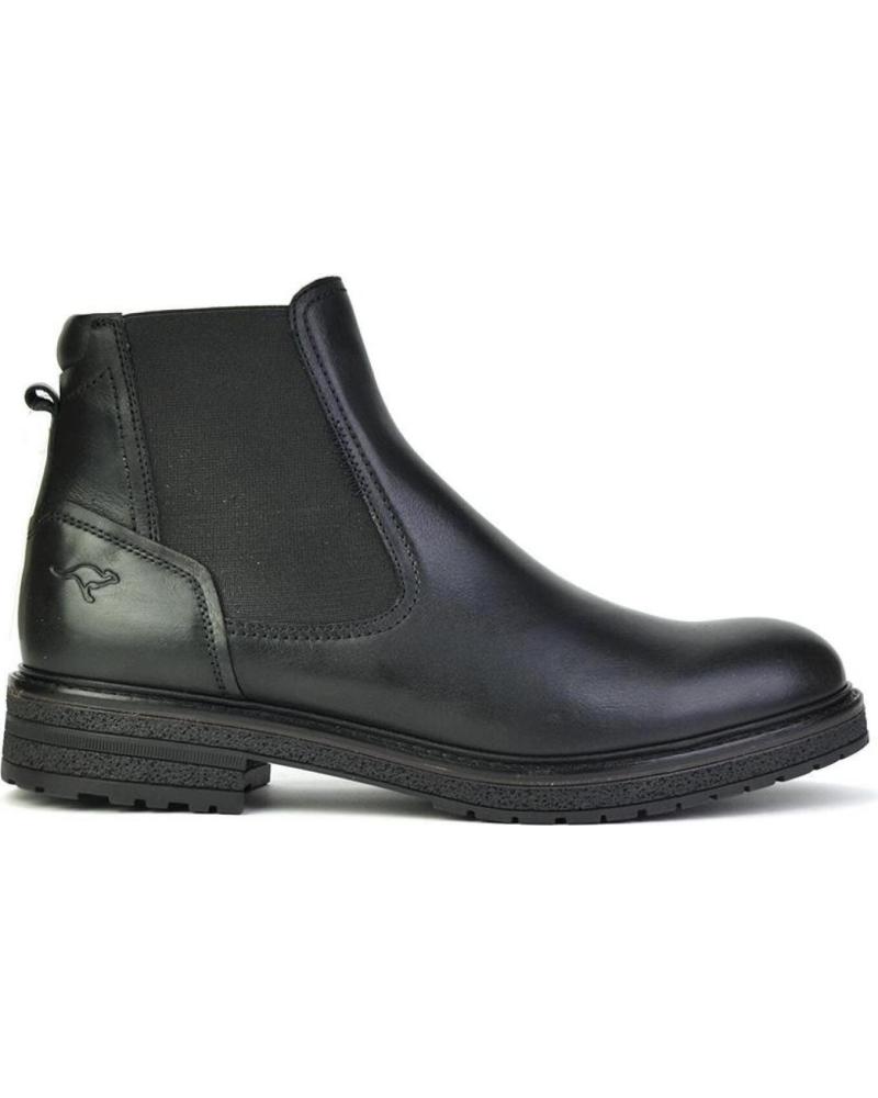 Stivaletti KANGAROOS per Uomo BOTIN CABALLERO PIEL NEGROPIEL NEGRO Stivaletti KANGAROOS per Uomo BOTIN CABALLERO PIEL NEGROPIEL NEGRO