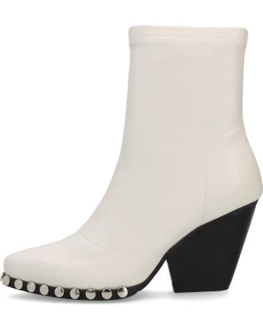 Botines de Mujer NOA HARMON BOTIN TACHUELAS BLANCO ROTO