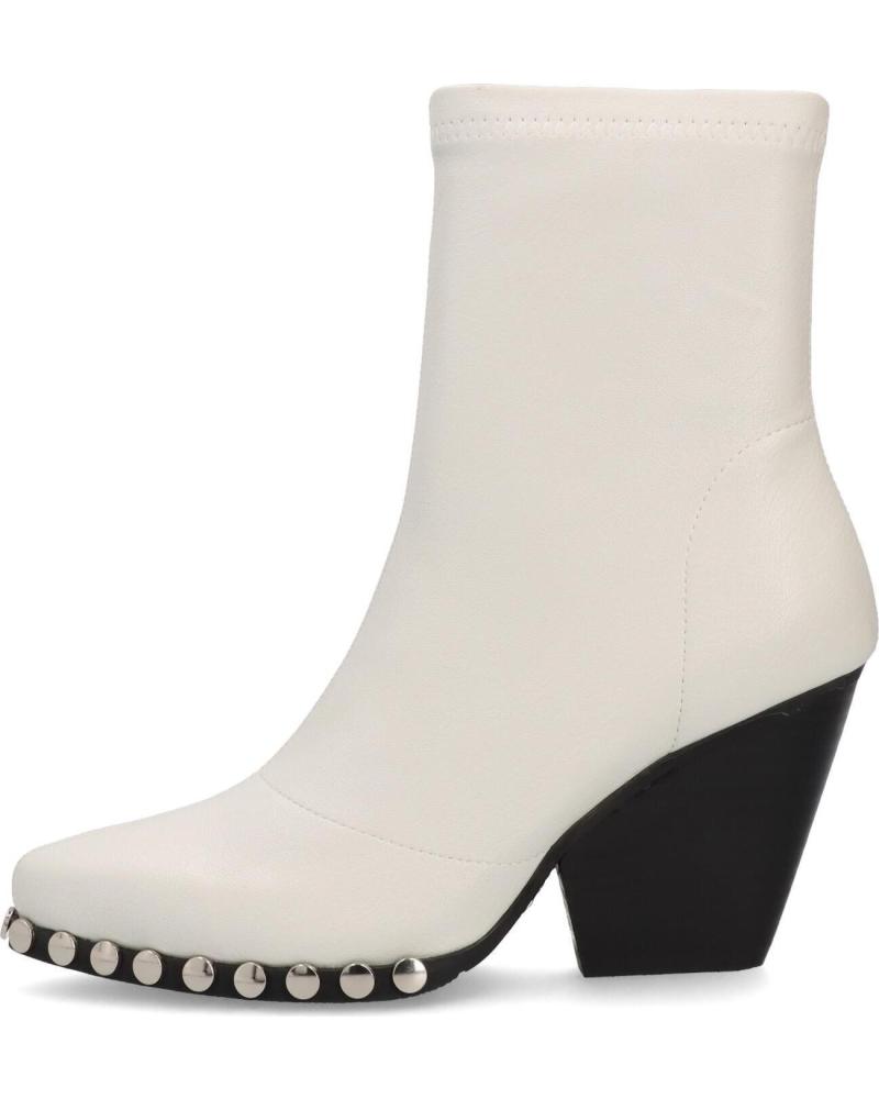 Botines de Mujer NOA HARMON BOTIN TACHUELAS BLANCO ROTO