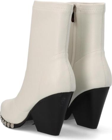 Botines de Mujer NOA HARMON BOTIN TACHUELAS BLANCO ROTO