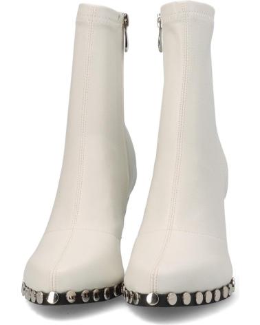 Botines de Mujer NOA HARMON BOTIN TACHUELAS BLANCO ROTO