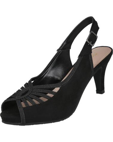 Zapatos de tacón de Mujer PRESTIGIO C-405 ZAPATOS FIESTA MUJER NEGRO