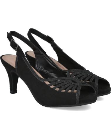 Zapatos de tacón de Mujer PRESTIGIO C-405 ZAPATOS FIESTA MUJER NEGRO