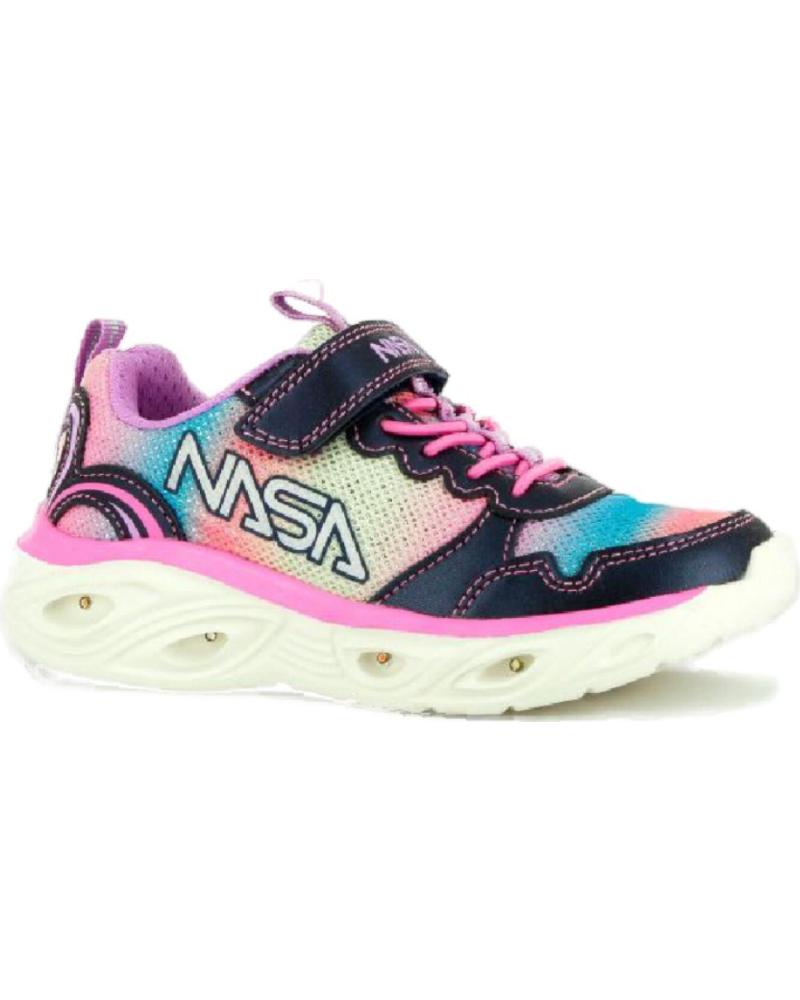 Deportivas PABLOSKY de Niña - DEPORTIVOS DE NINA NASA ROSAS CON CIERRE ADHEREN NAVY Deportivas PABLOSKY de Niña - DEPORTIVOS DE NINA NASA ROSAS CON CIERRE ADHEREN NAVY
