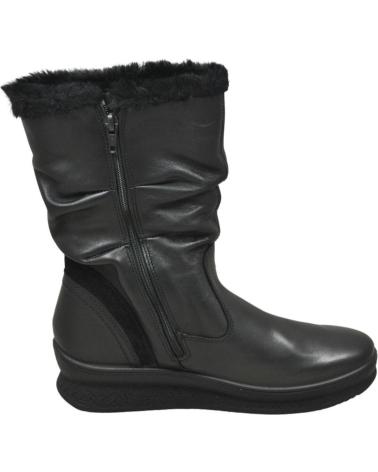 Botas IMAC  de Mujer - BOTA PLANTILLA EXTRAIBLE IMPERMEABLE MUJER MODELO 4  BLACK