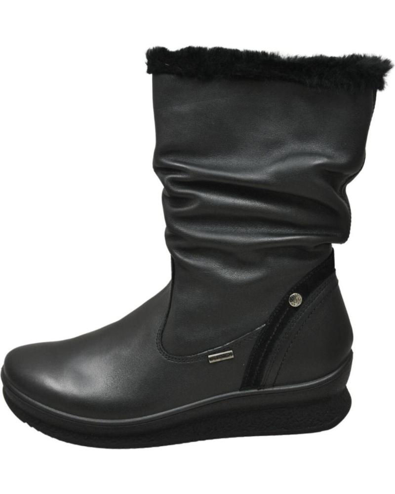 Botas IMAC  de Mujer - BOTA PLANTILLA EXTRAIBLE IMPERMEABLE MUJER MODELO 4  BLACK