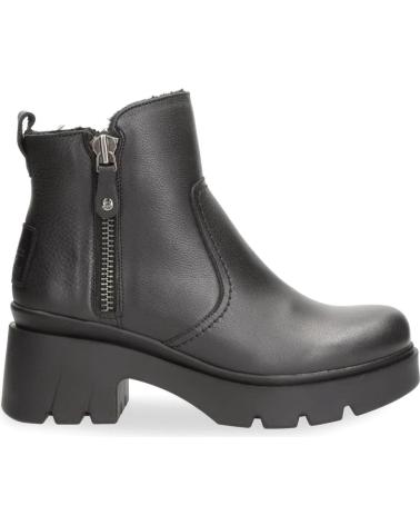 Woman Mid boots PANAMA JACK BOTIN KEYS  NEGRO