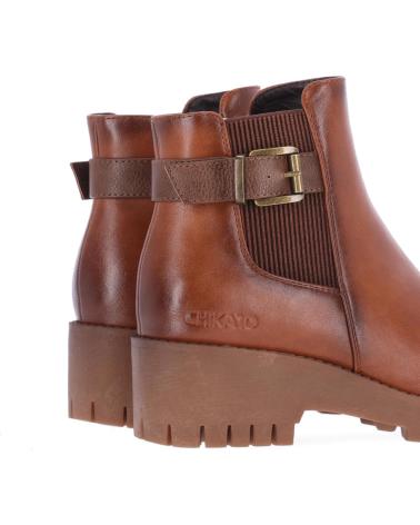 Woman Mid boots CHIKA10 CARNAVALES 02  CUERO-TAN