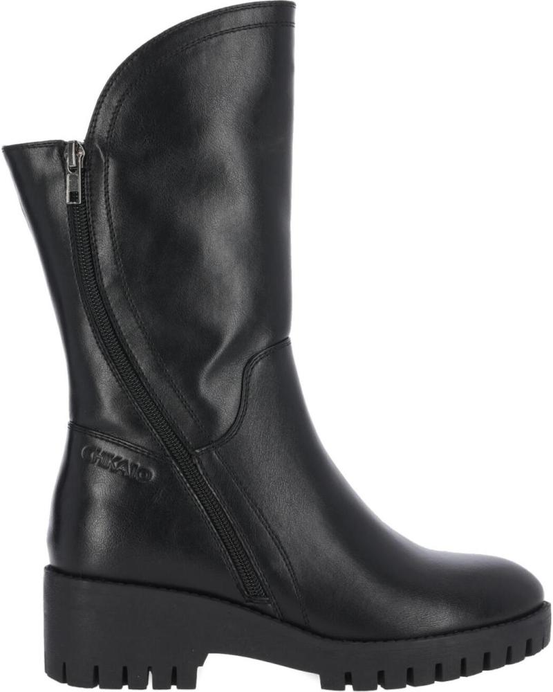 Botas CHIKA10  de Mujer CARNAVALES 03  NEGRO-BLACK