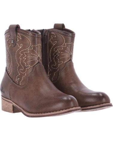 girl Mid boots CHIKA10 LISY 17 MARRON-BROWN