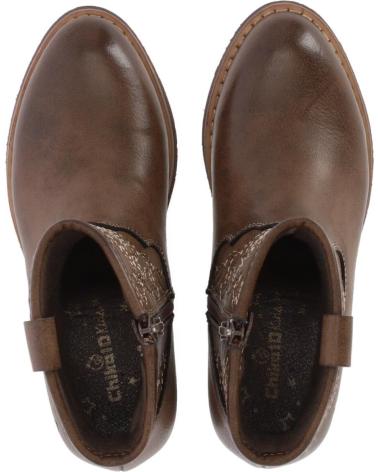 girl Mid boots CHIKA10 LISY 17 MARRON-BROWN