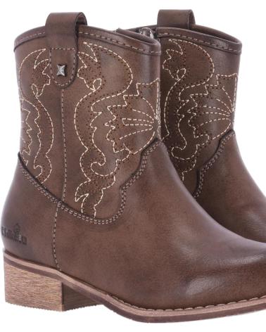 girl Mid boots CHIKA10 LISY 17 MARRON-BROWN