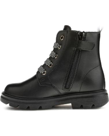 Botines de Niña PABLOSKY - BOTA MILITAR NINA TACHUELAS 15 NEGRO