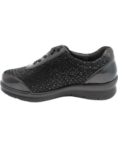 Deportivas G COMFORT  de Mujer 8262-0 LICRA-CHAROL  NEGRO