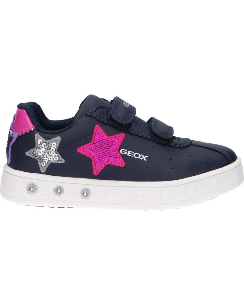 Zapatillas deporte pour Fille GEOX J928WC 000BC J SKYLIN C4268 NAVY-FUCHSIA