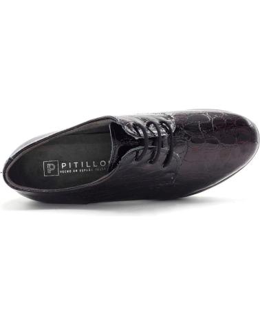 Zapatos de Mujer PITILLOS BLUCHER  5340 BURDEOS