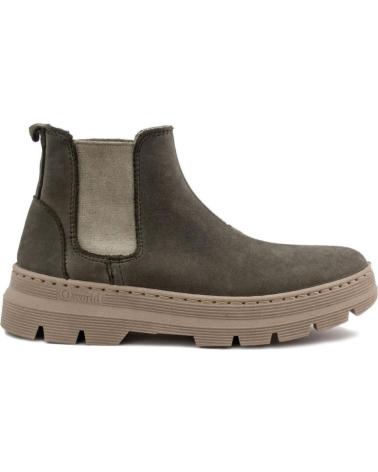 Man Mid boots NATURAL WORLD BOTAS 7182 MARRON MARRóN