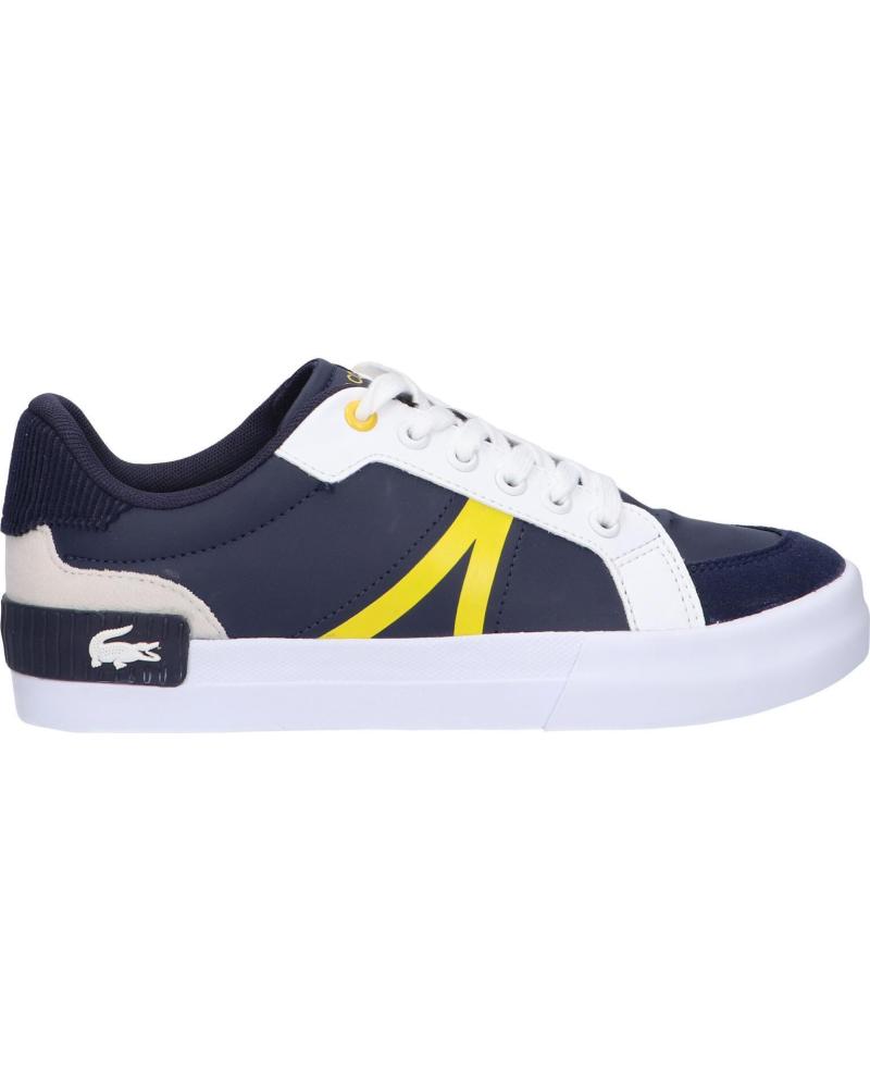 Woman and girl and boy Trainers LACOSTE 46CUJ0005 L004 2M3 NVY-YLW Woman and girl and boy Trainers LACOSTE 46CUJ0005 L004 2M3 NVY-YLW