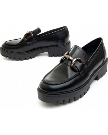 Woman Mocasines PURAPIEL LIRIO4  BLACK