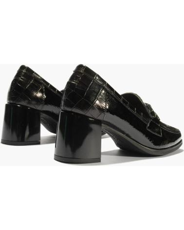Zapatos de tacón PITILLOS  de Mujer MOCASIN CON TACON PARA MUJER 5402  NEGRO