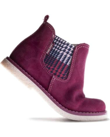 Bottines pour Fille PABLOSKY - BOTAS DE NINA DE PIEL CON CREMALLERA MOBART