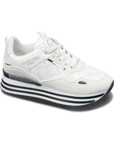 Chaussures De Sport De Mujer CAVALLI CLASS CW8778 WHITE