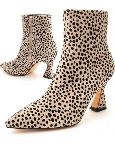 Botines de Mujer MONTEVITA LEOPANT BEIGE