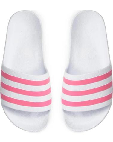 Chinelos ADIDAS  de Mulher CHANCLAS ADILETE AQUA BLANCO ROS  MULTI
