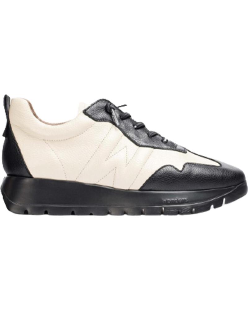 Scarpe De Mujer WONDERS ZAPATILLA A 2450 MUJ WILD NEGRO