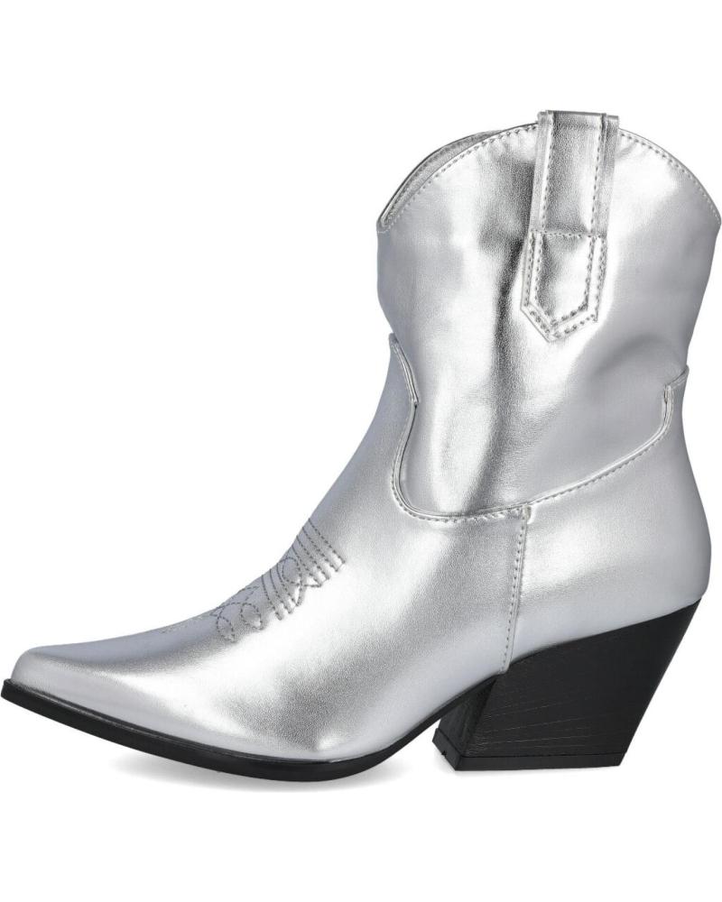 Stivaletti L&R SHOES per Donna LR SHOES 9610A-1 BOTAS COWBOY MUJER PLATA Stivaletti L&R SHOES per Donna LR SHOES 9610A-1 BOTAS COWBOY MUJER PLATA