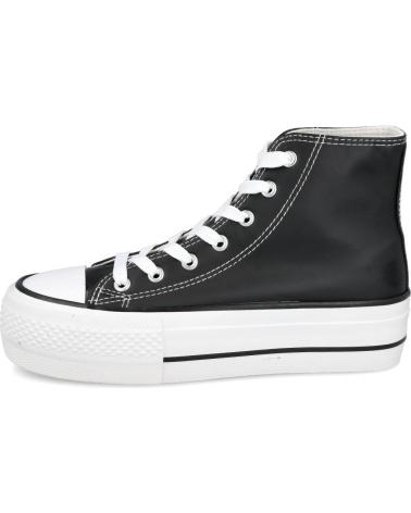 Zapatillas deporte pour Femme L&R SHOES LR SHOES CH-823 ZAPATILLAS MUJER PLATA NEGRO