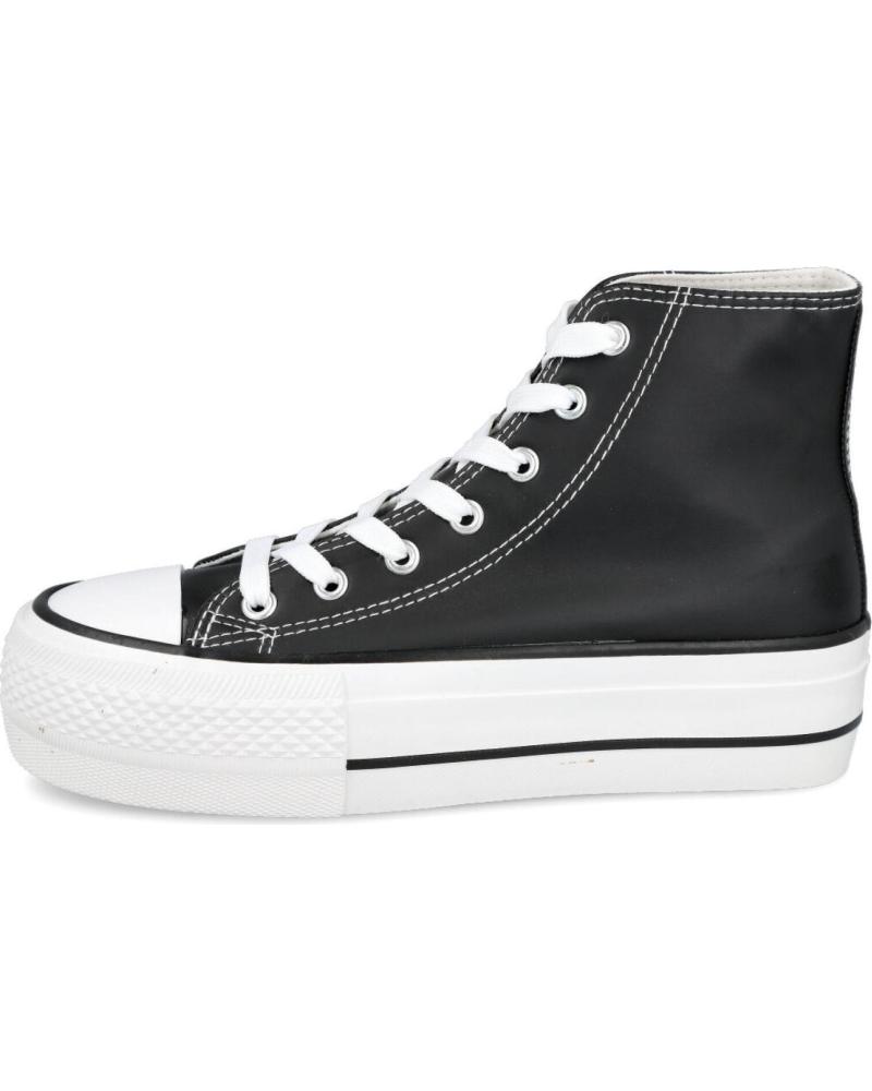 Zapatillas deporte pour Femme L&R SHOES LR SHOES CH-823 ZAPATILLAS MUJER PLATA NEGRO