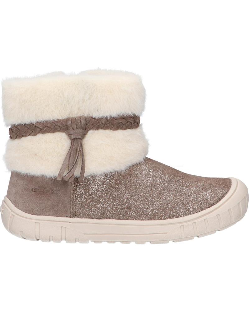 Botas de Niña GEOX B OMAR GIRL MARRON