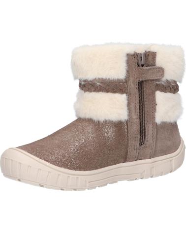 Botas de Niña GEOX B OMAR GIRL MARRON