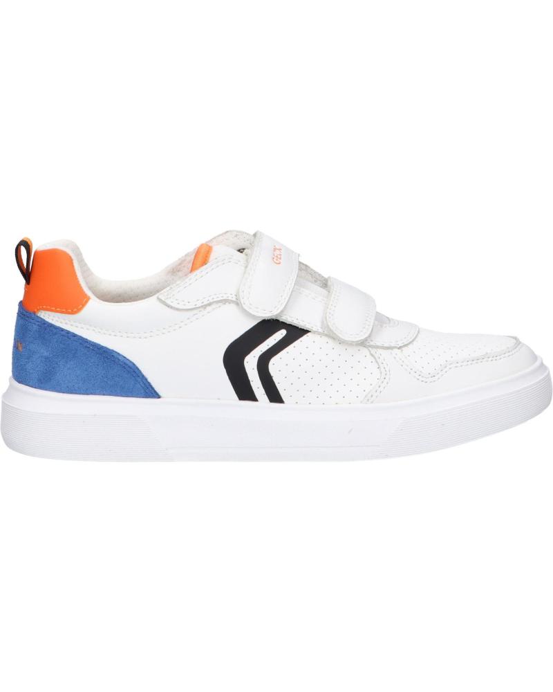 Geox J NETTUNO Boy A - Scarpe da Ginnastica Bambino, Navy/Royal