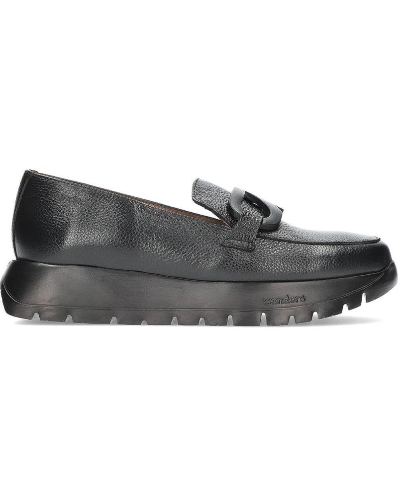 Mocassins WONDERS  pour Femme MOCASINES A2453  NEGRO