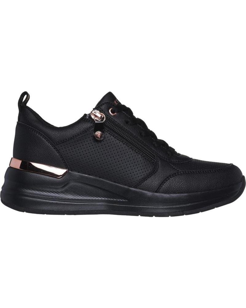 Zapatillas deporte de Mujer SKECHERS BILLION 2-SIDE DOOR NEGRA NEGRO
