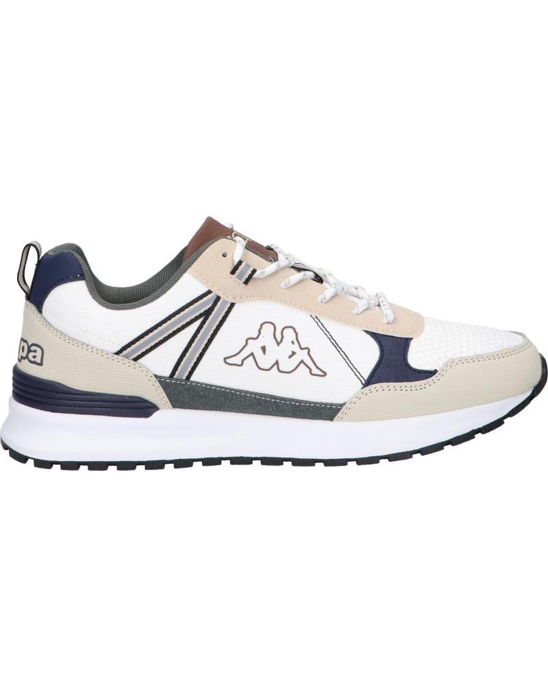 Sapatos Desportivos KAPPA de Homem 331C8FW ANTOR A8F WHITE-BEIGE GREY-BLUE MARINE Sapatos Desportivos KAPPA de Homem 331C8FW ANTOR A8F WHITE-BEIGE GREY-BLUE MARINE