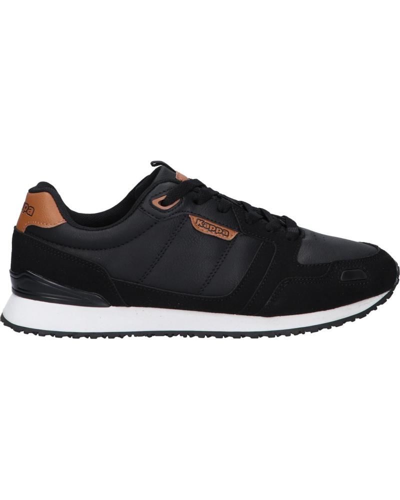 Zapatillas deporte KAPPA  de Hombre 351F6HW CLECY PU  A0P BLACK-BROWN