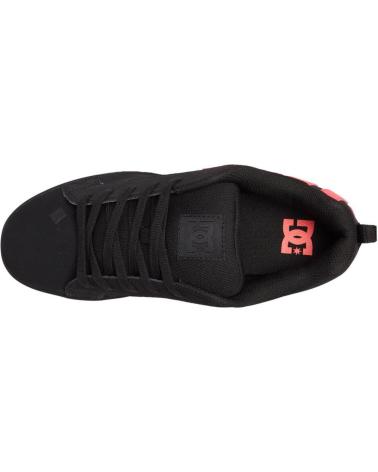 Zapatillas deporte DC SHOES  de Mujer COURT GRAFFIK 300678  BLACK-HOT PINK BHP