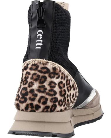 Botines de Mujer CETTI 1331 METAL NEGRO